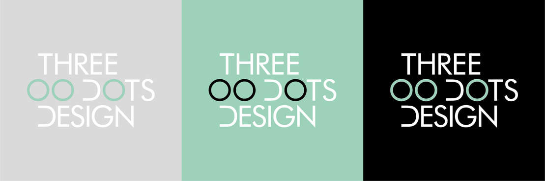 ​Three Dots Design logos colourse